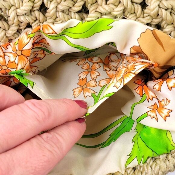 Macrame Purse. OSFA. EUC.  - Picture 7 of 11